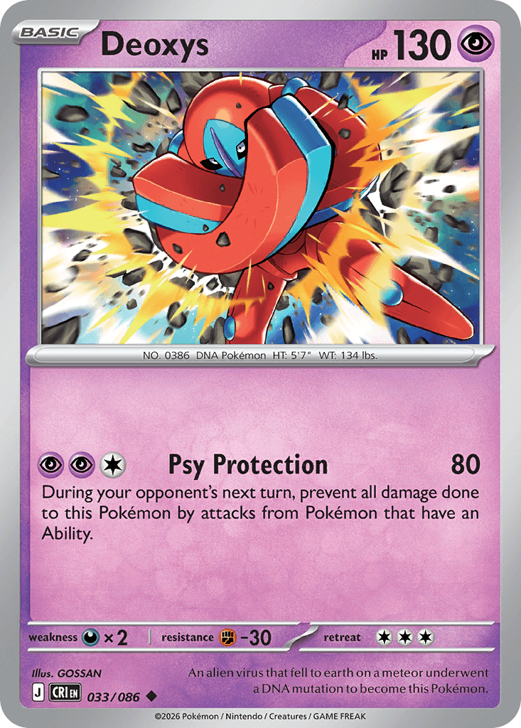 Chaos Rising Deoxys