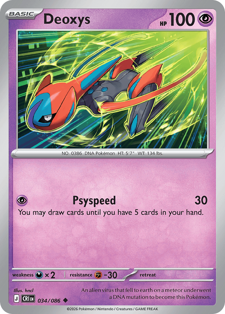 Chaos Rising Deoxys