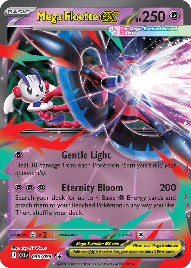 Chaos Rising Mega Floette ex