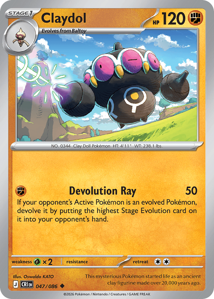 Chaos Rising Claydol