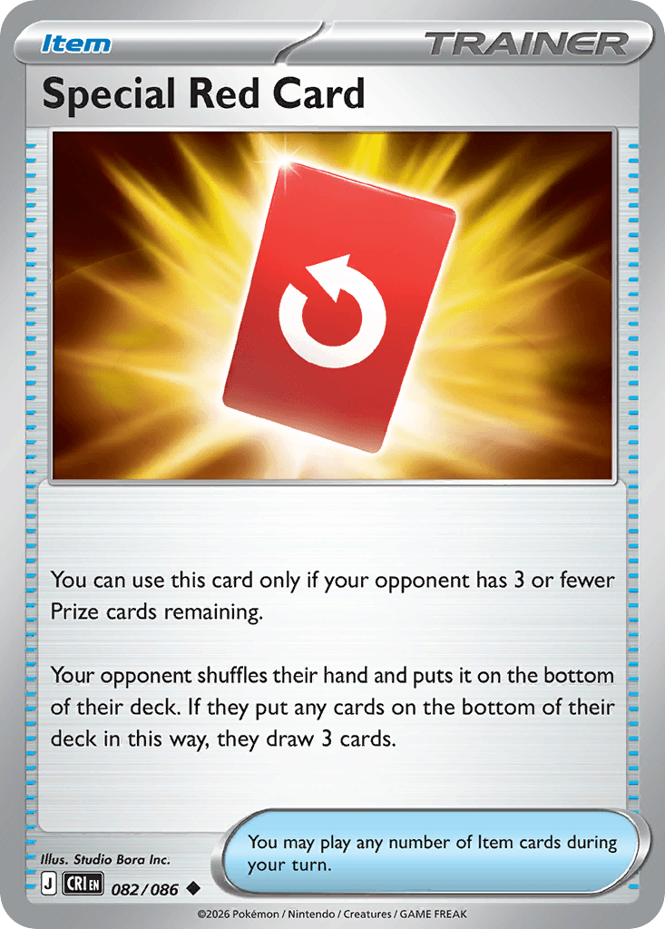 Chaos Rising Special Red Card