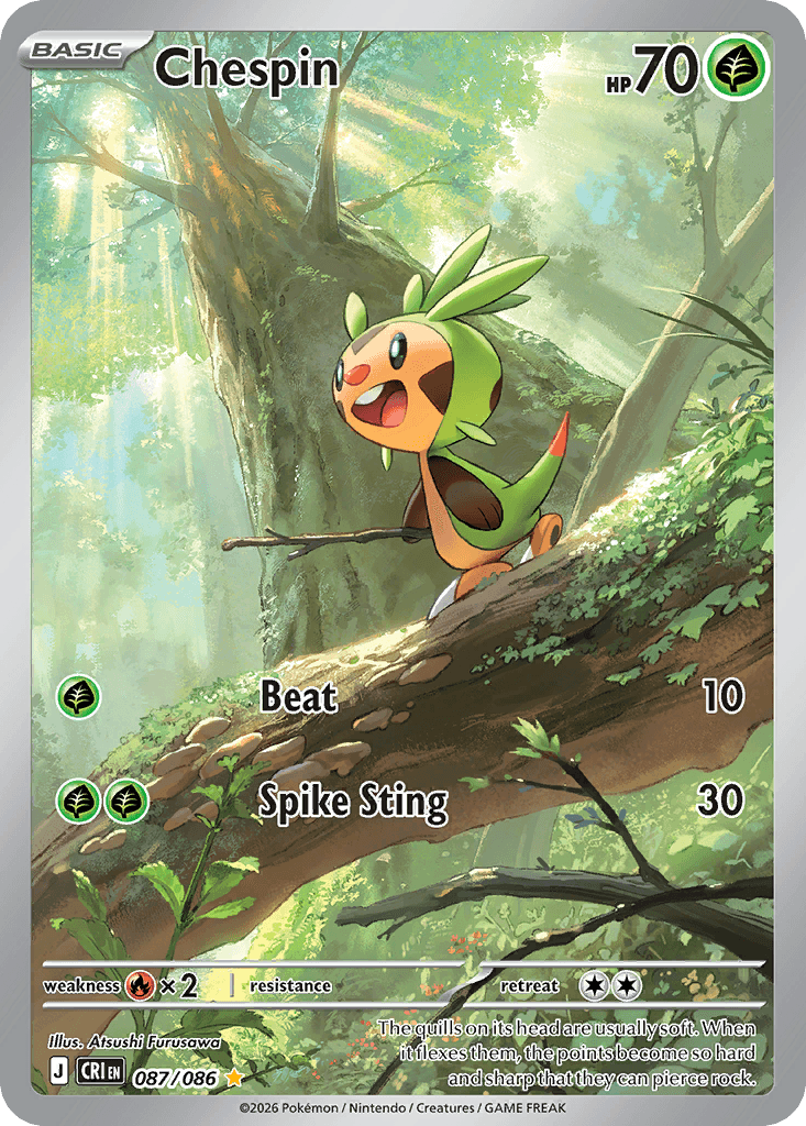 Chaos Rising Chespin