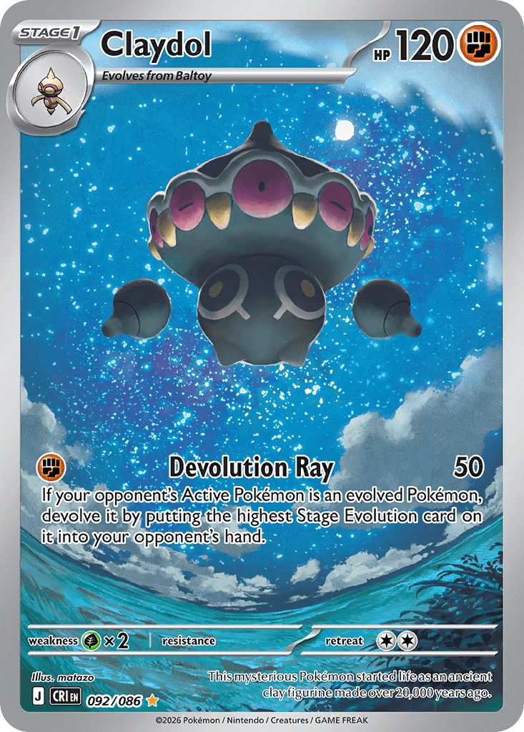 Chaos Rising Claydol