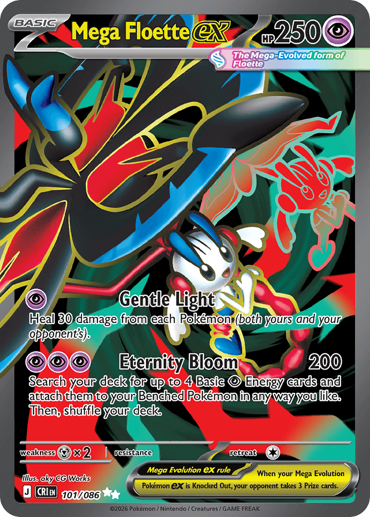 Chaos Rising Mega Floette ex