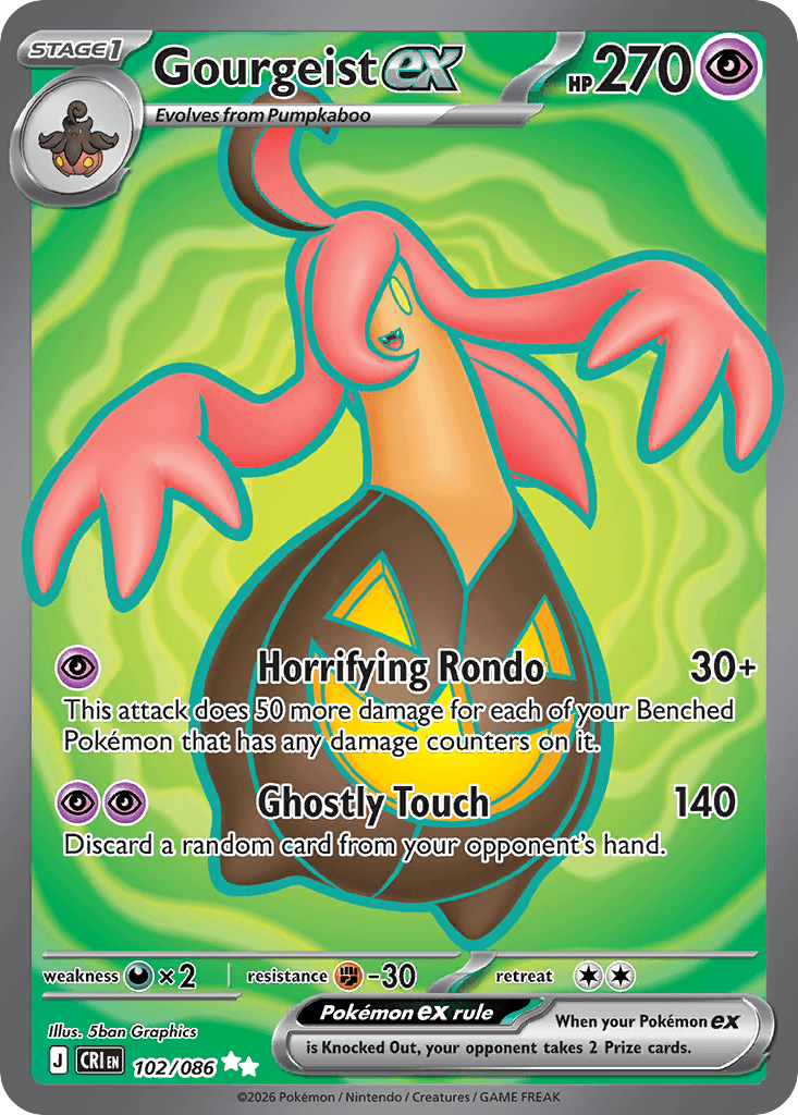 Chaos Rising Gourgeist ex