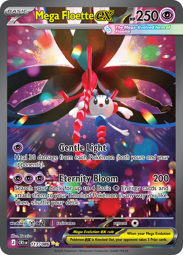 Chaos Rising Mega Floette ex