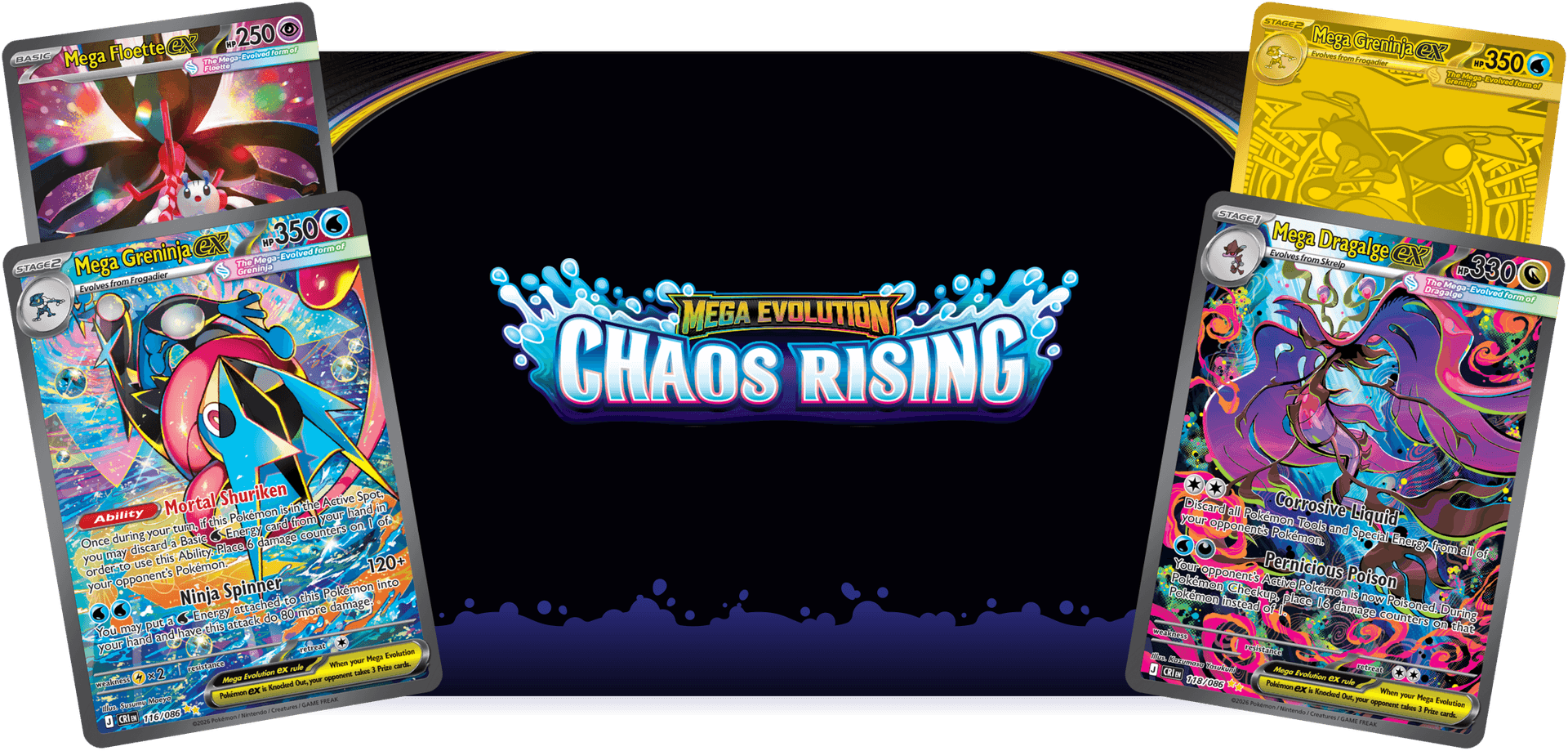 Mega Evolution—Chaos Rising Full Visual Card List