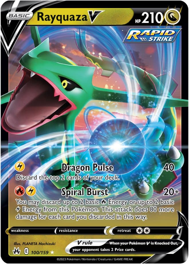 Crown Zenith Rayquaza V