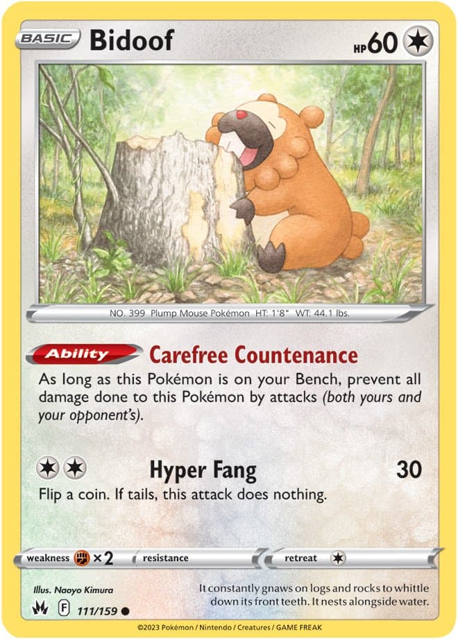 Crown Zenith Bidoof