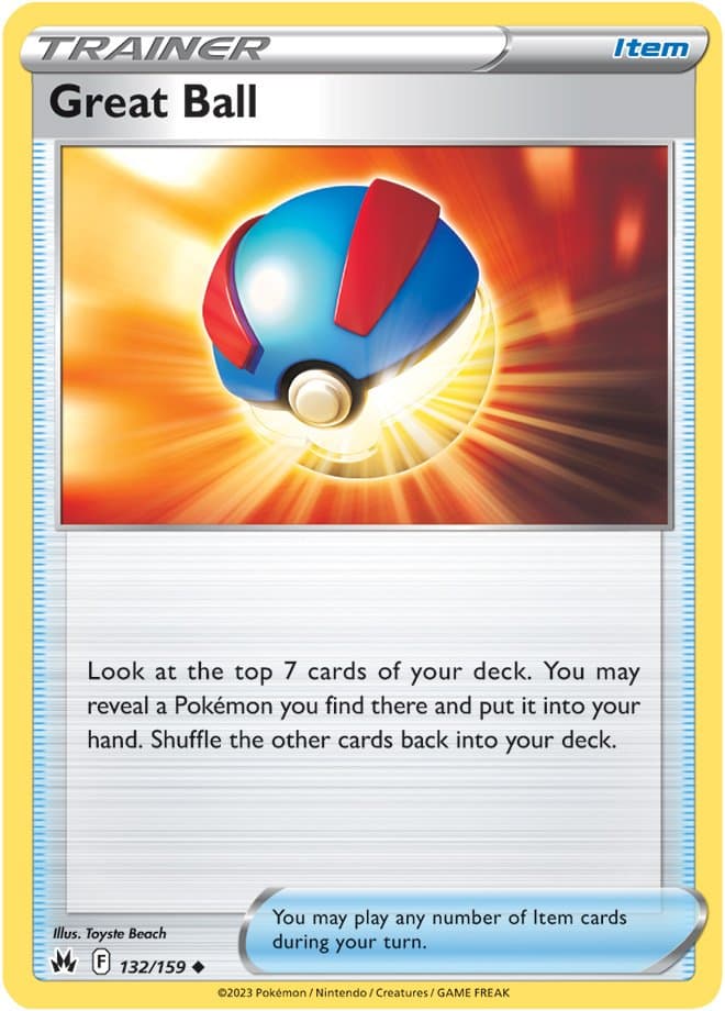 Crown Zenith Trainer Great Ball