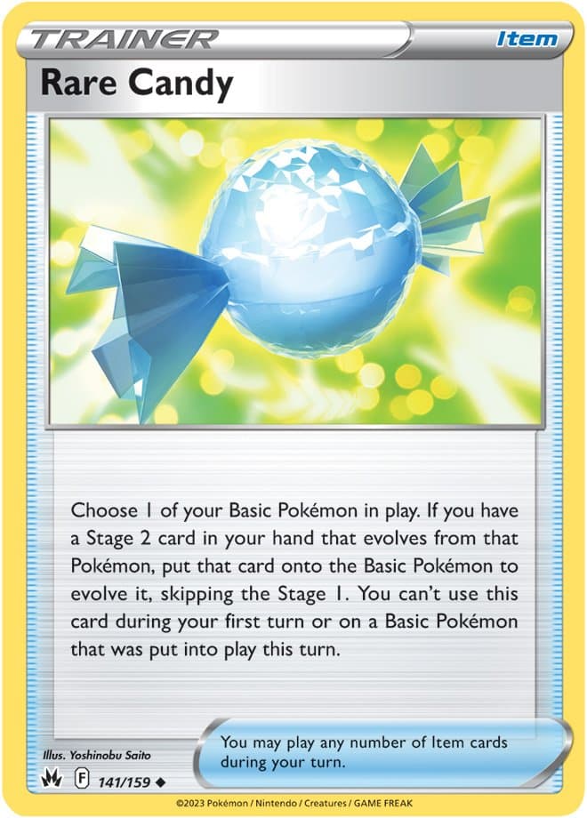 Crown Zenith Trainer Rare Candy