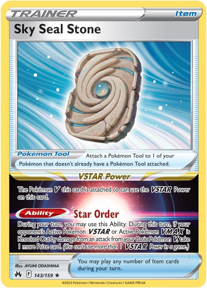 Crown Zenith Trainer Sky Seal Stone