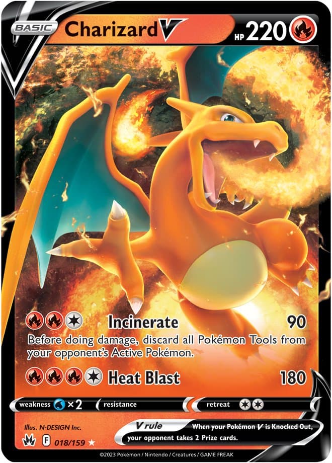 Crown Zenith Charizard V
