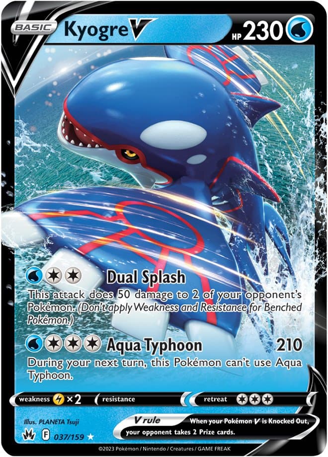 Crown Zenith Kyogre V