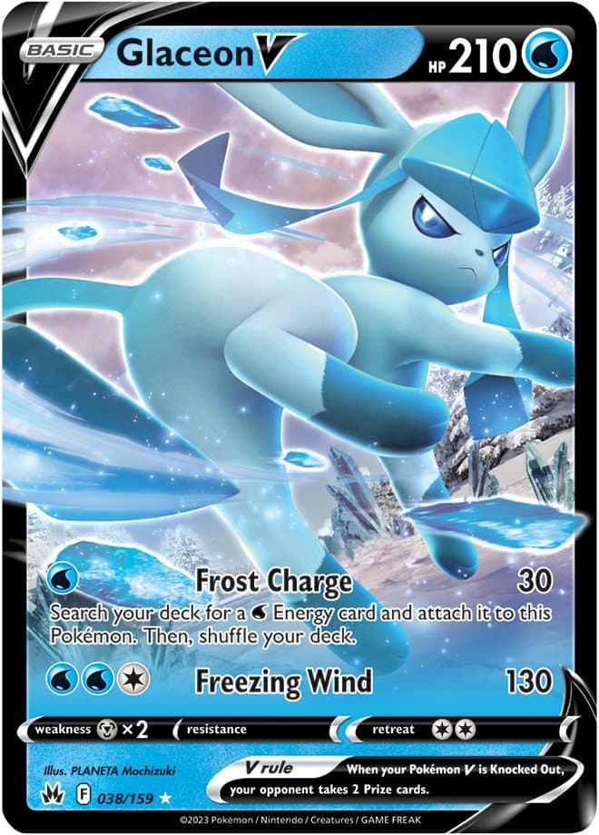 Crown Zenith Glaceon V