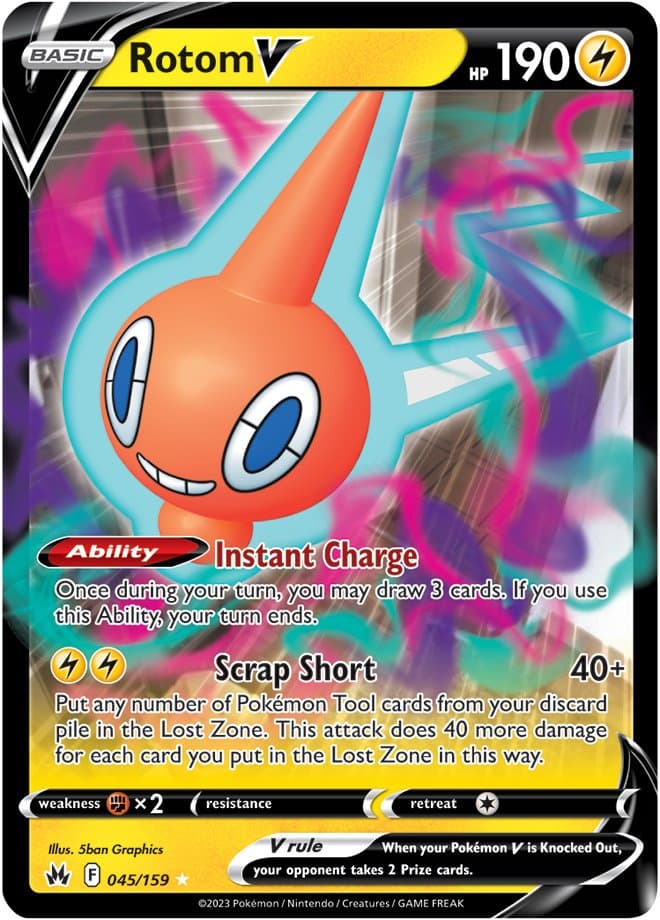 Crown Zenith Rotom V