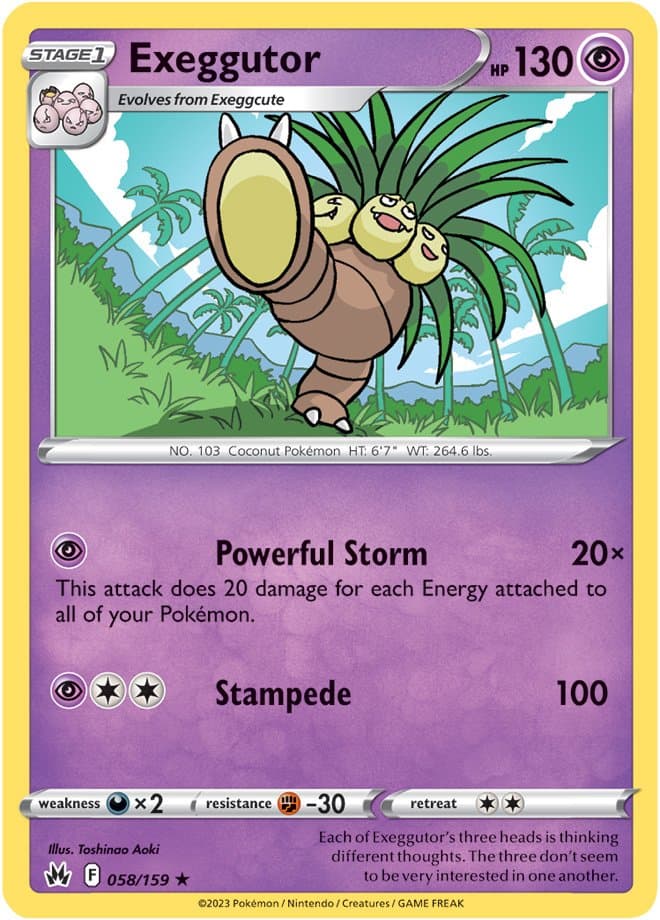 Crown Zenith Exeggutor