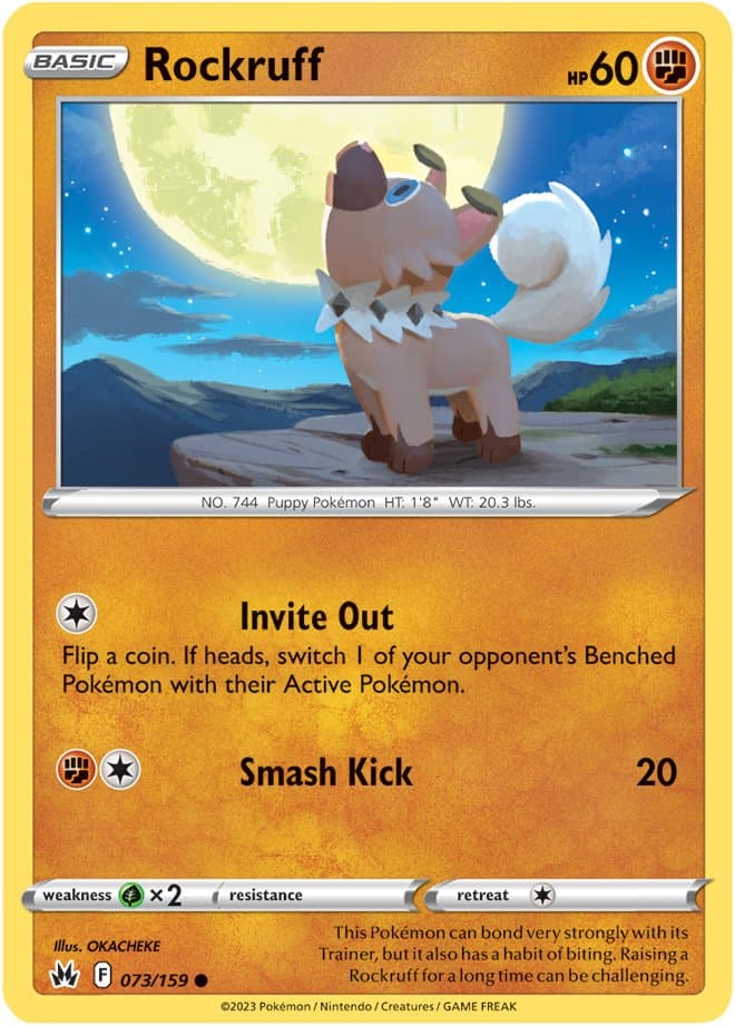 Crown Zenith Rockruff
