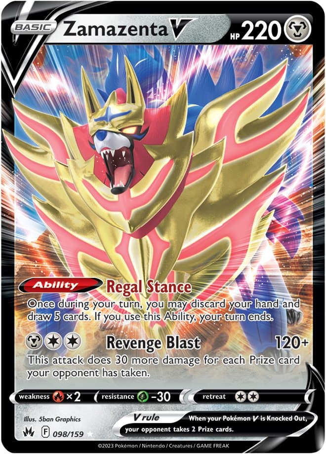 Crown Zenith Zamazenta V