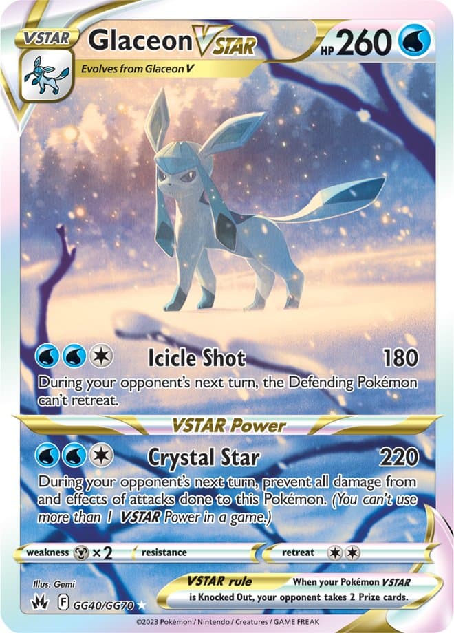 GG40 Glaceon VSTAR