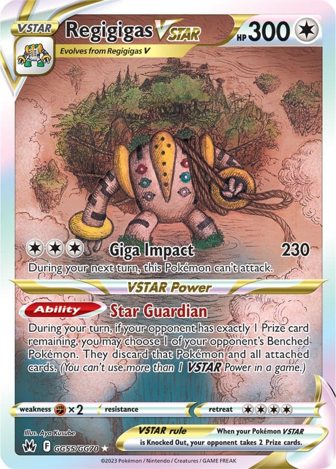 GG55 Regigigas VSTAR