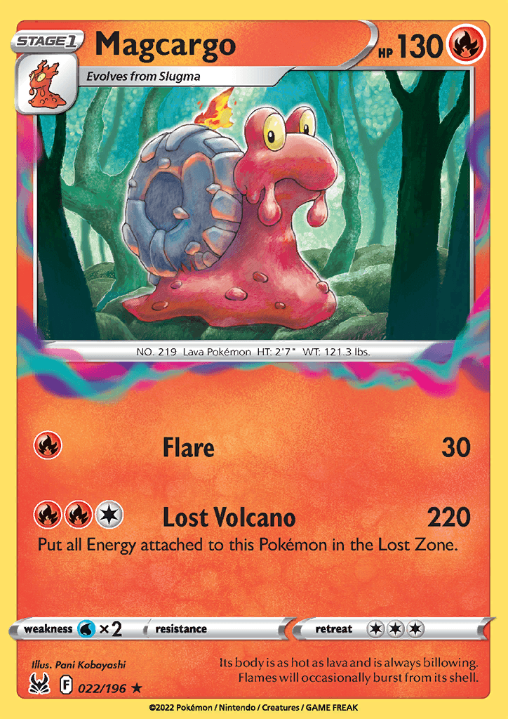 Lost Origin Magcargo 022
