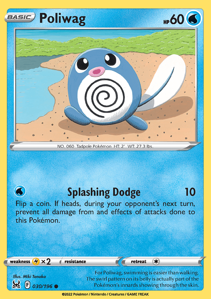 Lost Origin Poliwag 030