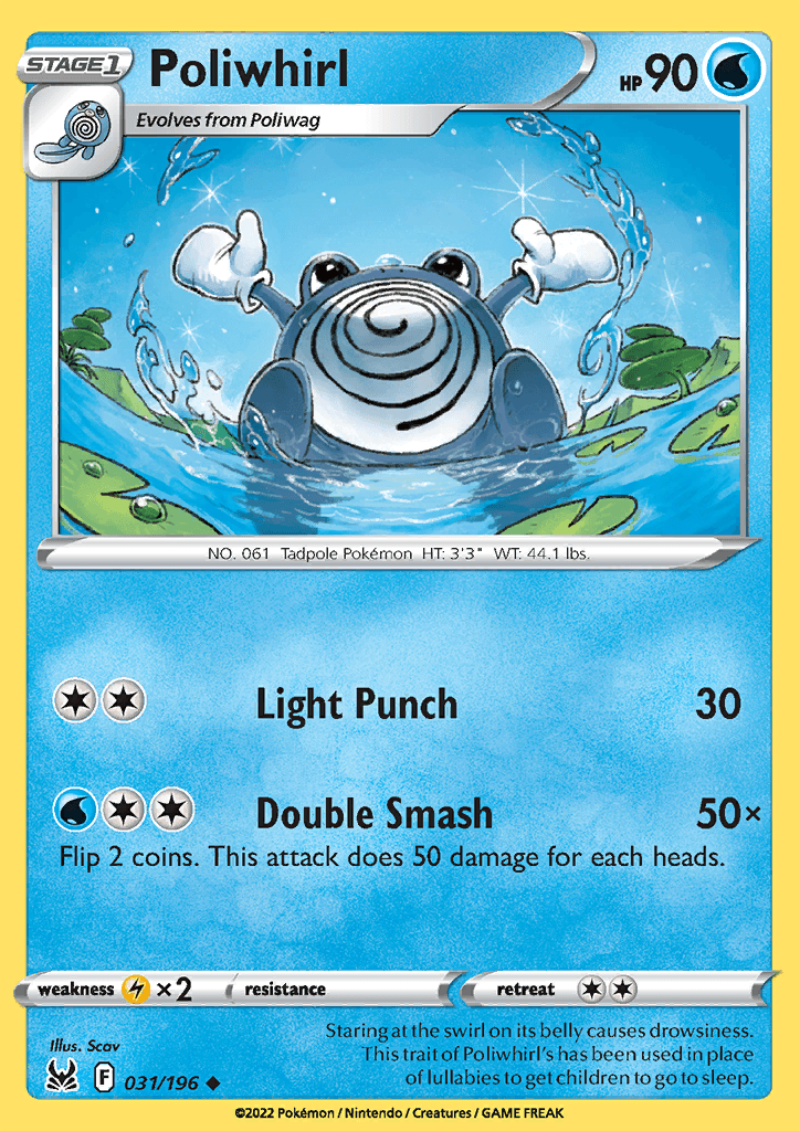 Lost Origin Poliwhirl 031