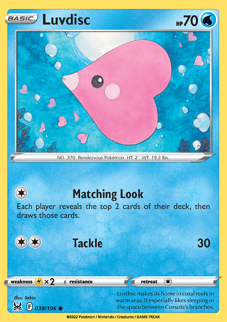 Lost Origin Luvdisc 038