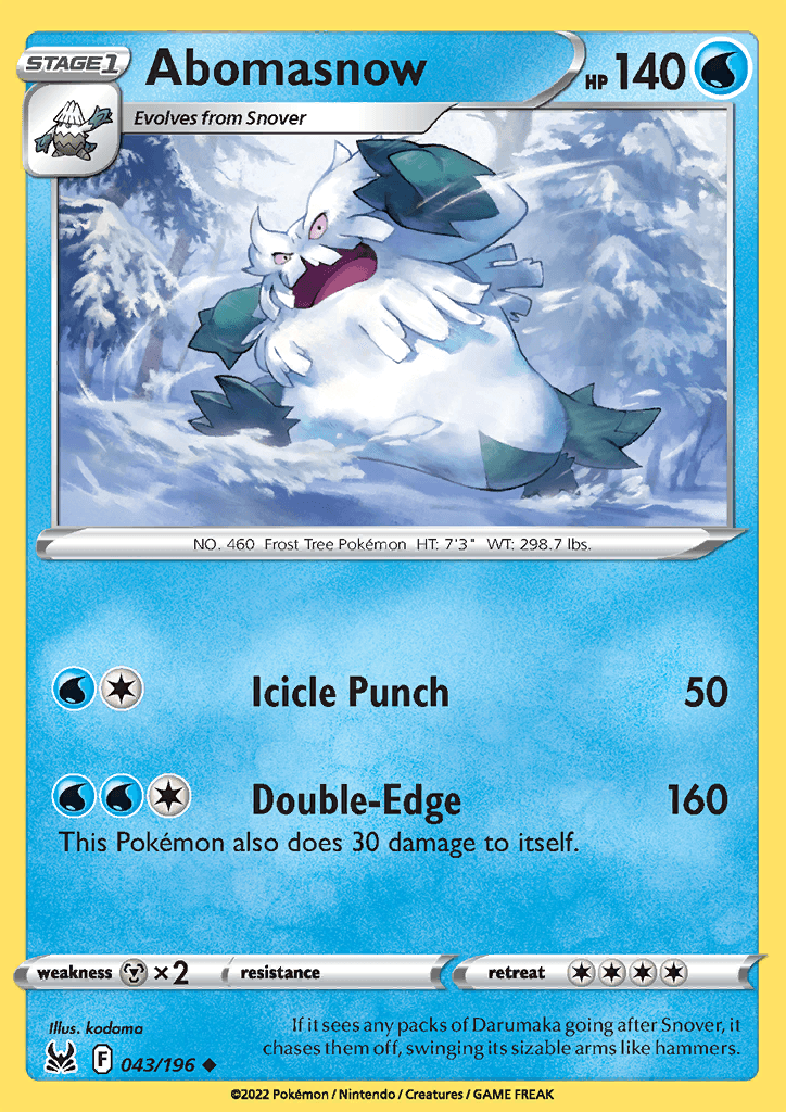 Lost Origin Abomasnow 043