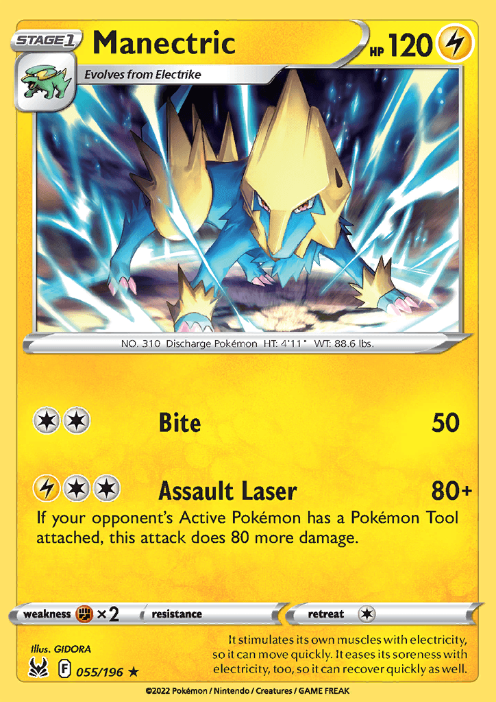 Lost Origin Manectric 055