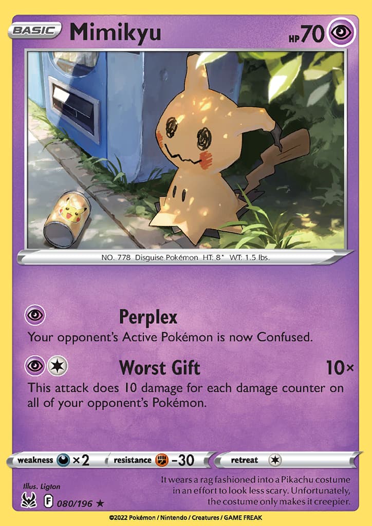 Lost Origin Mimikyu 080