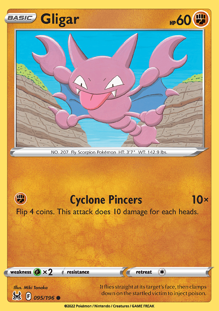Lost Origin Gligar 095