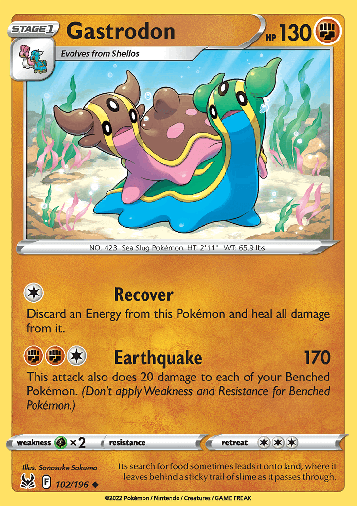 Lost Origin Gastrodon 102