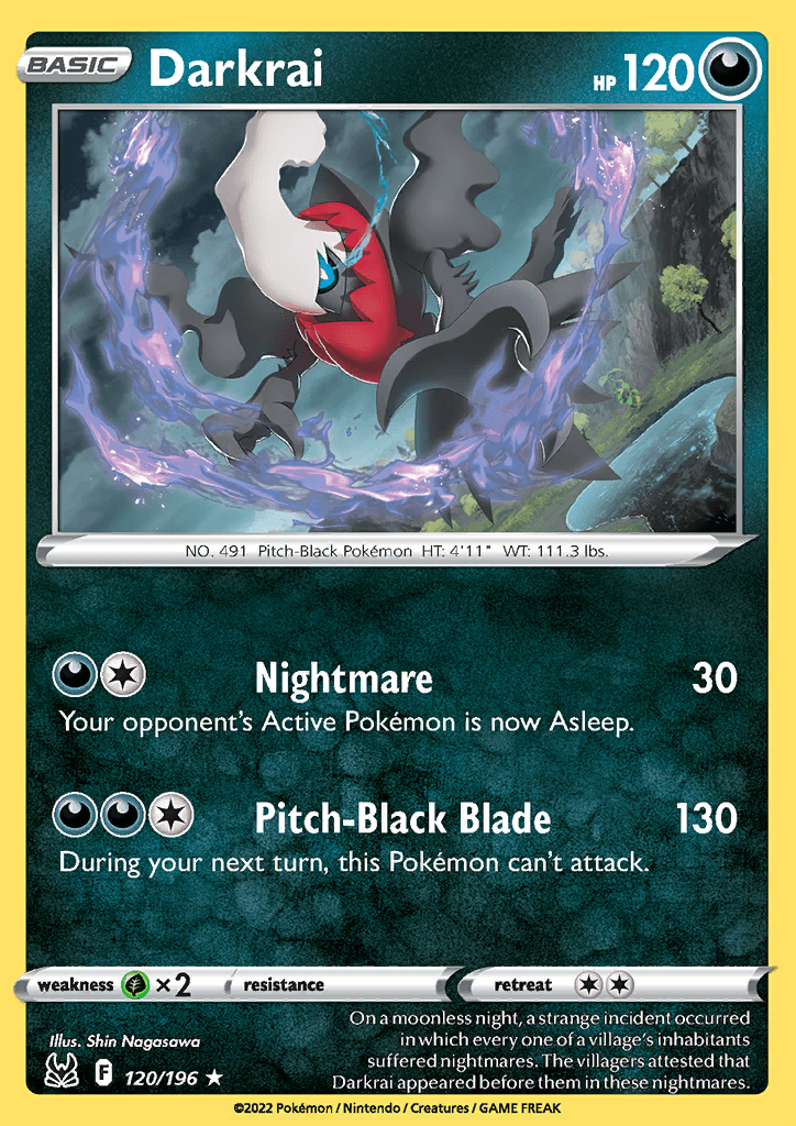 Lost Origin Darkrai 120