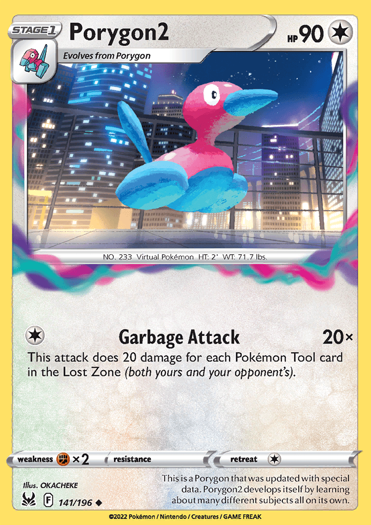 Lost Origin Porygon2 141