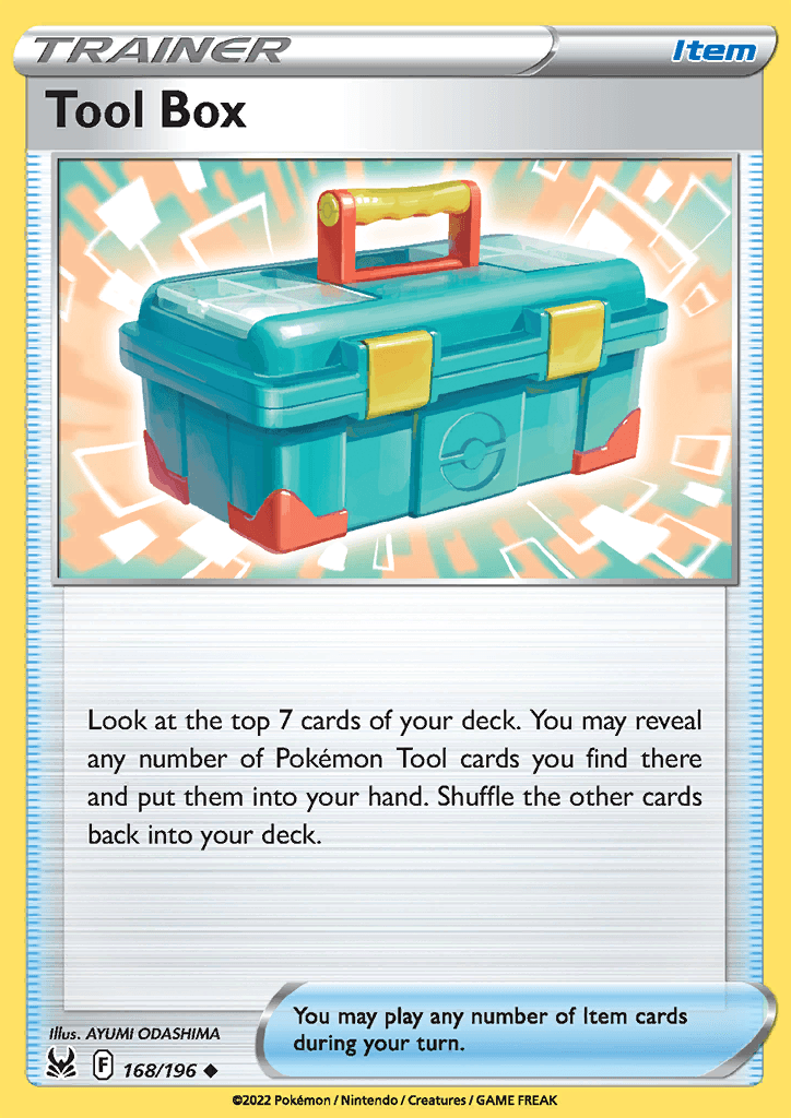 Lost Origin Tool Box 168