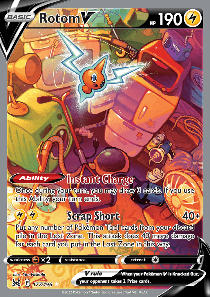 Lost Origin Rotom V Alt Art 177