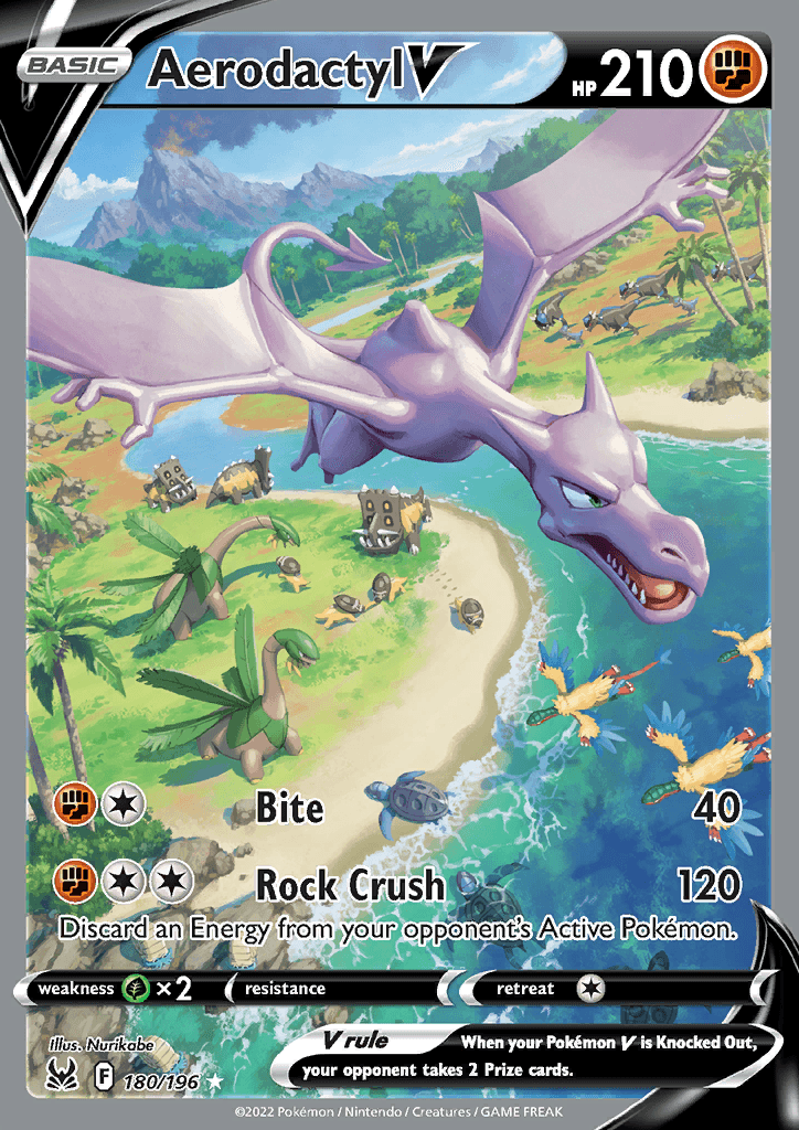 Lost Origin Aerodactyl V Alt Art 180