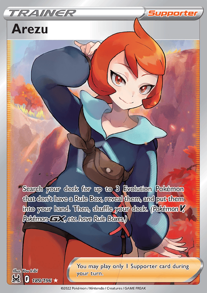 Lost Origin Arezu Full Art 189