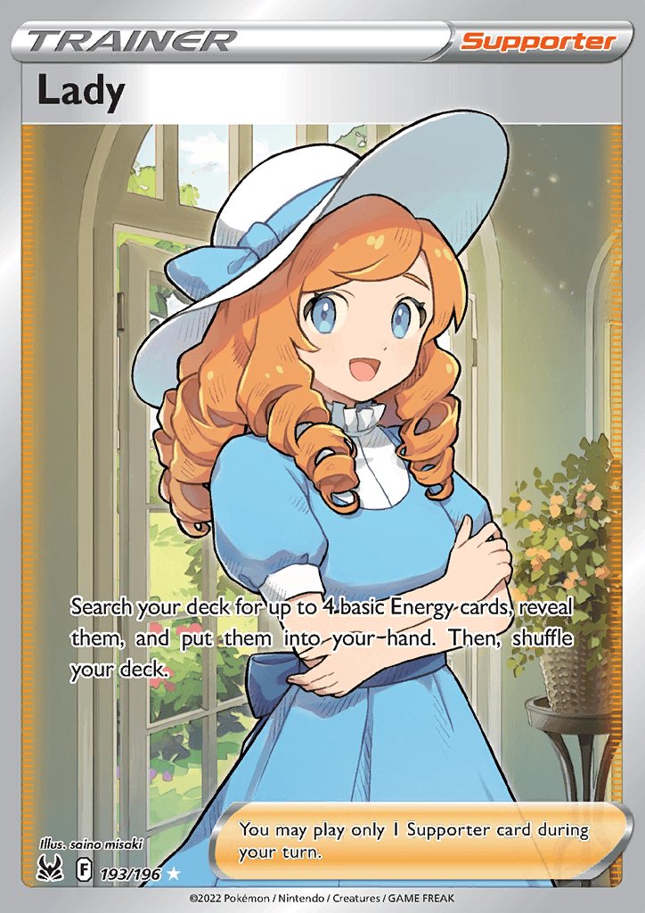 Lost Origin Lady Full Art 193