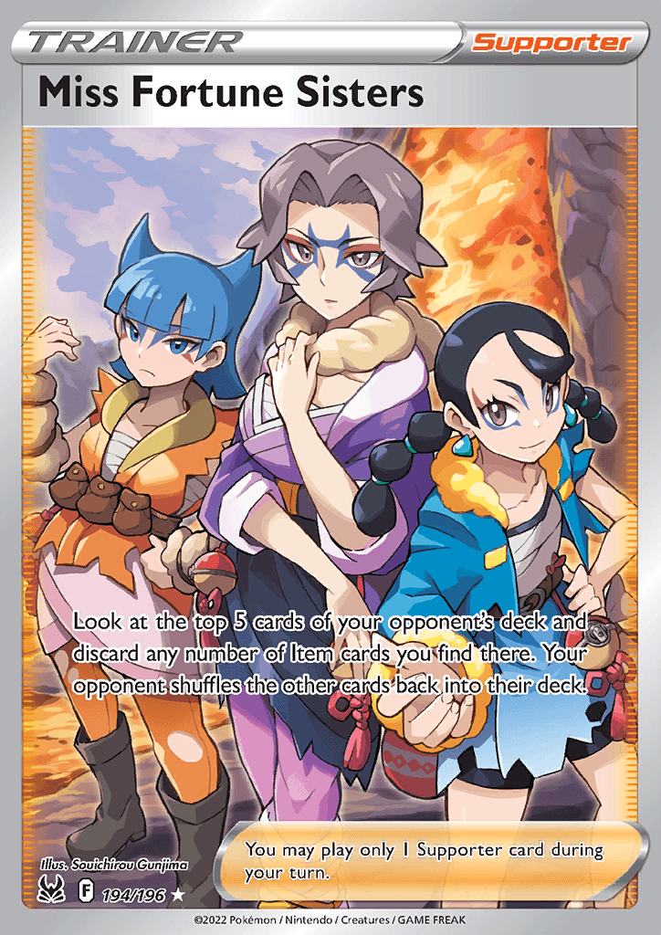 Lost Origin Miss Fortune Sisters Full Art 194