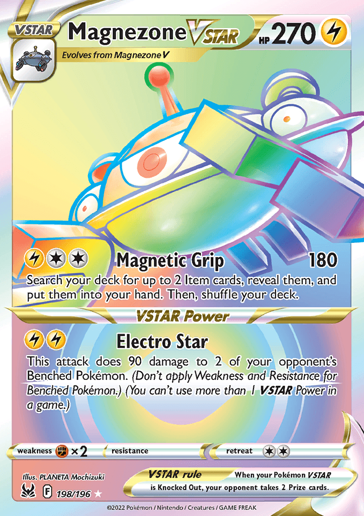 Lost Origin Magnezone VSTAR Secret Rare 198