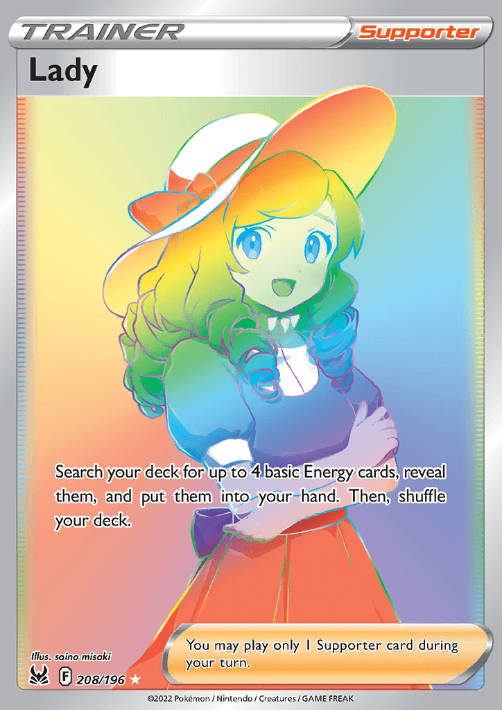 Lost Origin Lady Rainbow Secret 208