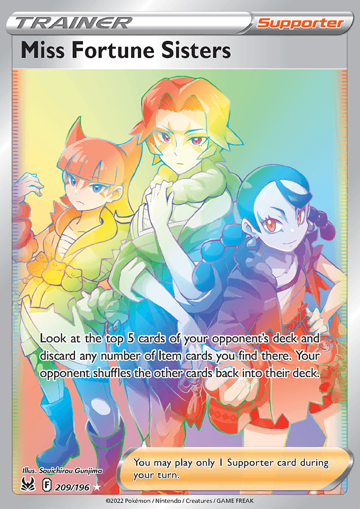 Lost Origin Miss Fortune Sisters Rainbow Secret 209