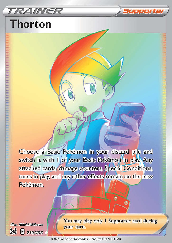 Lost Origin Thorton Rainbow Secret 210