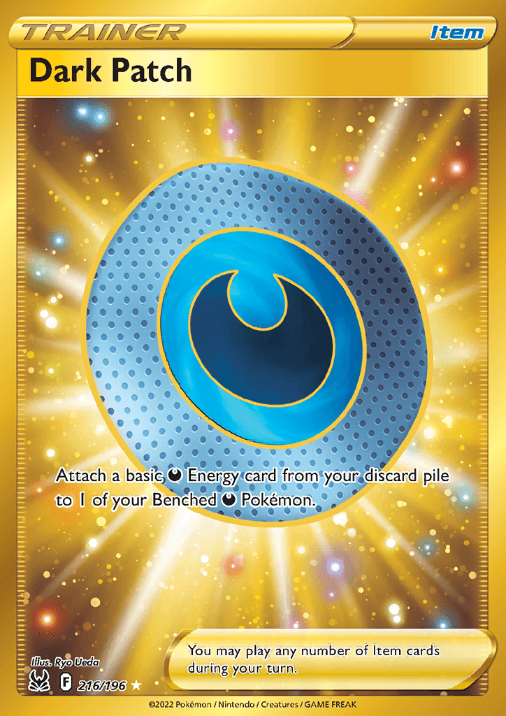 Lost Origin Dark Patch Golden Secret 216