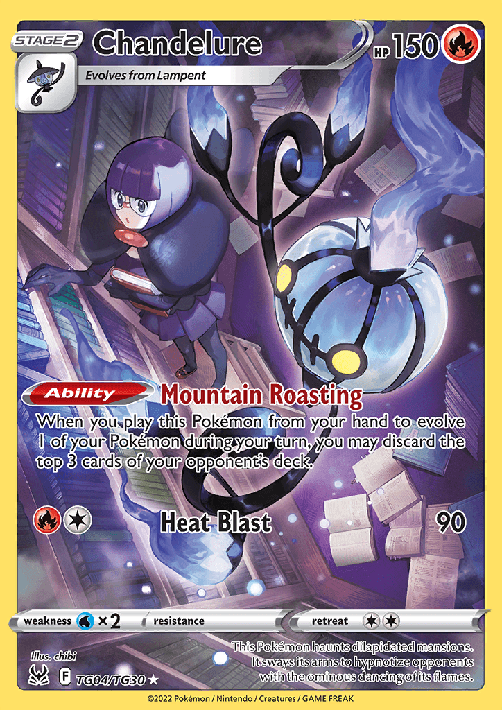 Lost Origin Trainer Subset Chandelure 221
