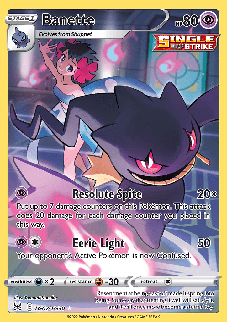Lost Origin Trainer Subset Banette 224