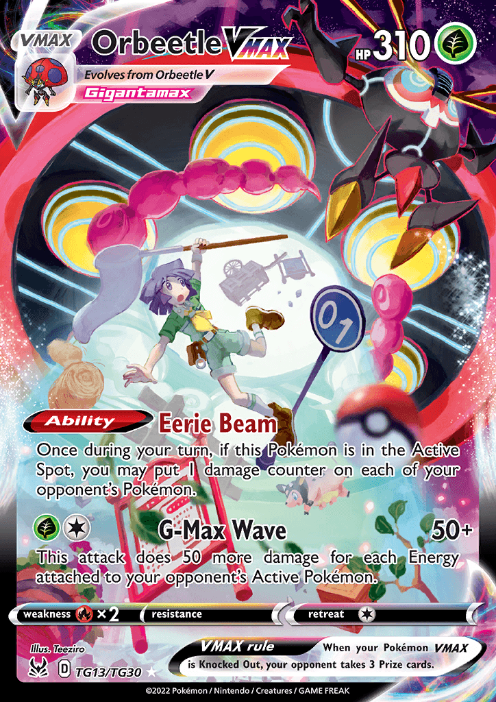 Lost Origin Trainer Subset Orbeetle VMAX 230